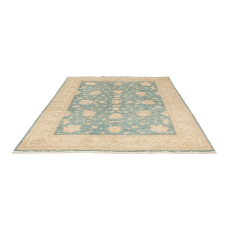 Ziegler Teppich - 173 x 243 cm - hellblau