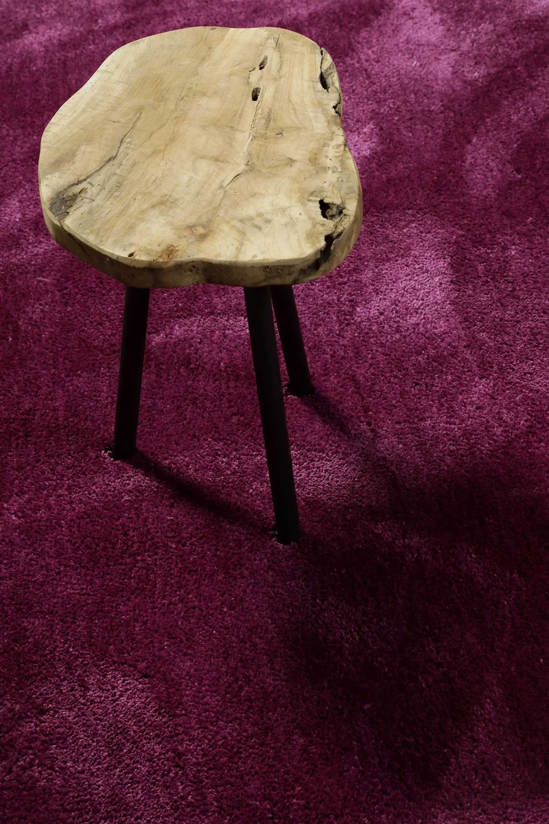 Teppich Pink Violett Hochflor "Pisa" Homie Living