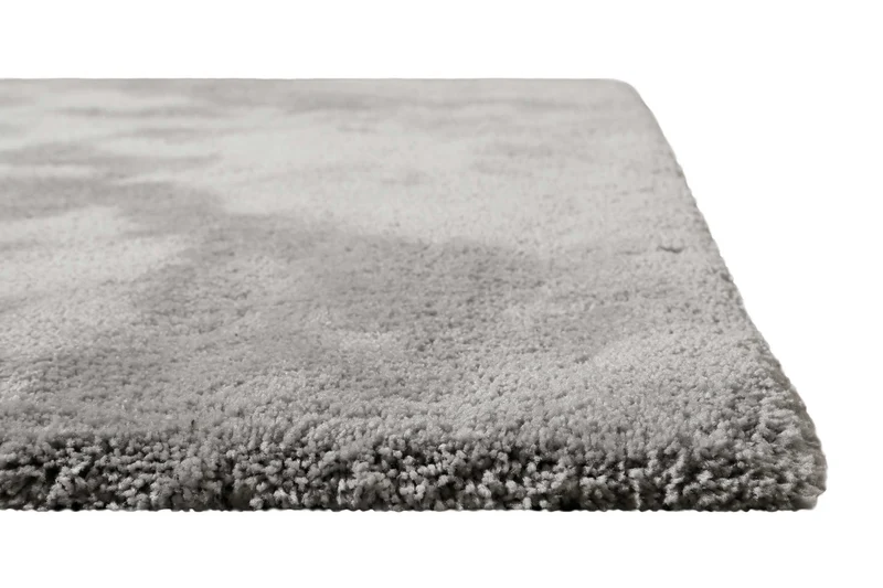 Teppich Hellgrau Hochflor "Pisa" Homie Living