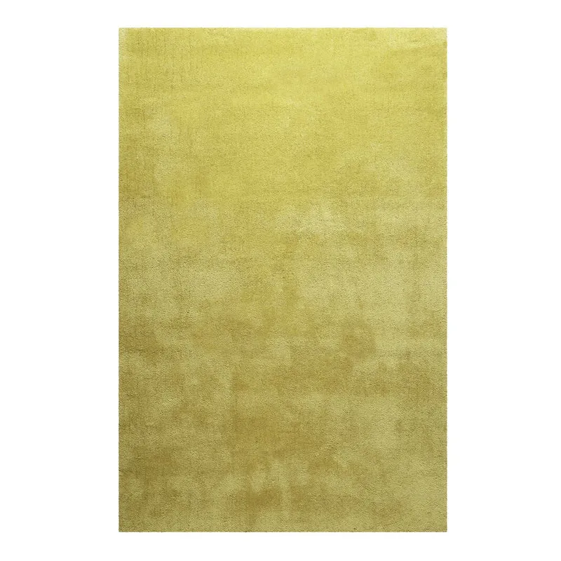 Teppich Senfgelb Hochflor "Pisa" Homie Living