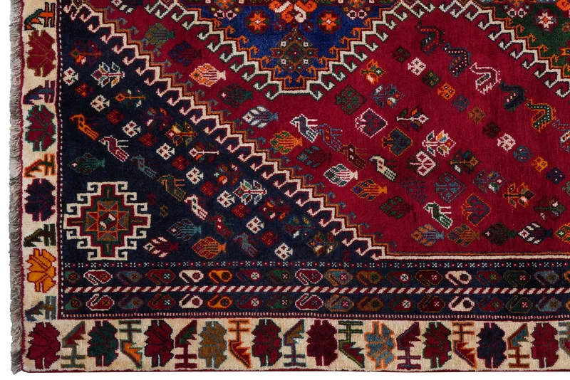 Gashgai · Handgeknüpft – Rot, 261x165 cm
