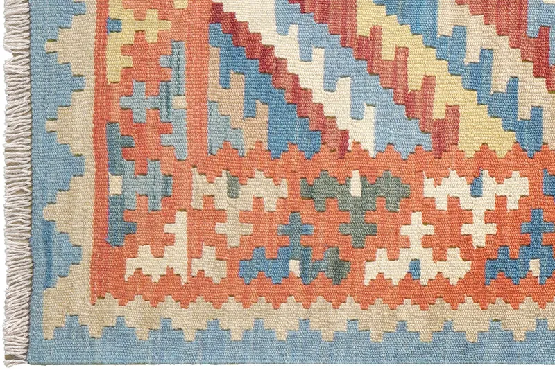 Kelim Gashgai · Handgewebt – Bunt, 192x83 cm