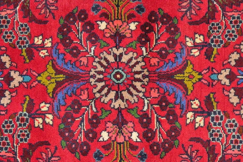 Mehreban · Handgeknüpft – Rot, 295x77 cm