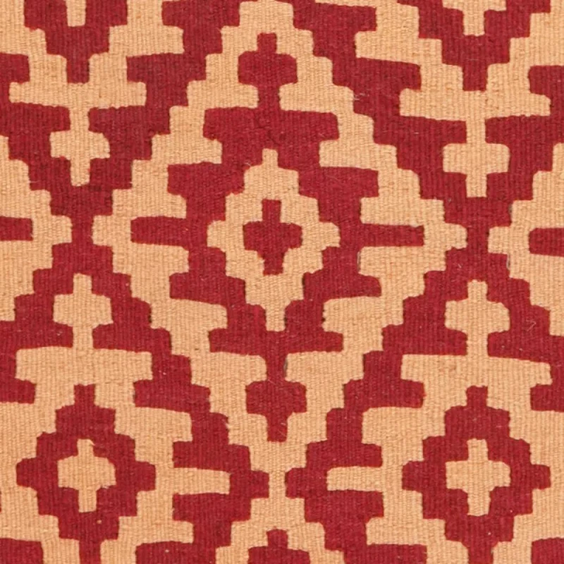 Kelim Gashgai · Handgewebt – Rot, 122x84 cm