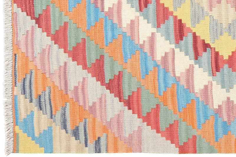 Kelim Gashgai · Handgewebt – Bunt, 145x105 cm