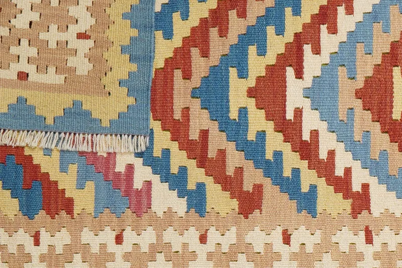 Kelim Gashgai · Handgewebt – Bunt, 195x85 cm