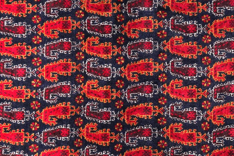 Belutch · Handgeknüpft – Schwarz, 189x103 cm