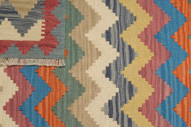 Kelim Gashgai · Handgewebt – Bunt, 154x103 cm