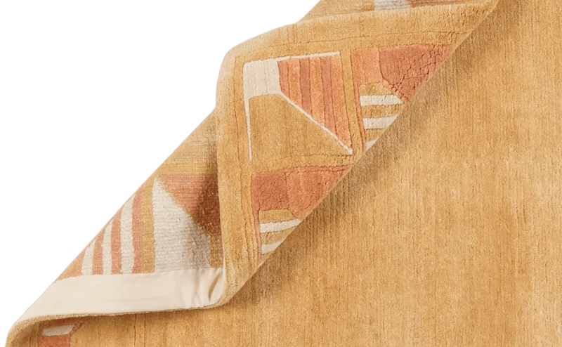 Nepal · Handgeknüpft – Gelb, 180x120 cm
