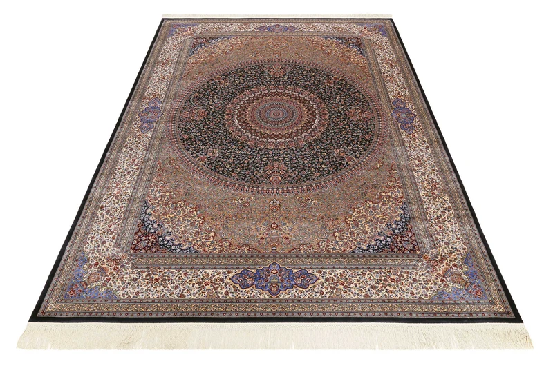 Orientteppich Blau "Täbriz" by WECONhome