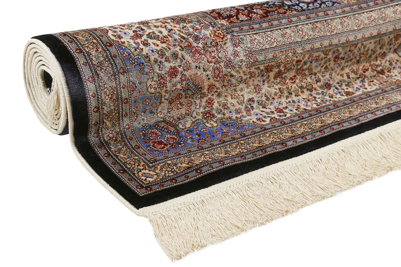 Orientteppich Blau "Täbriz" by WECONhome