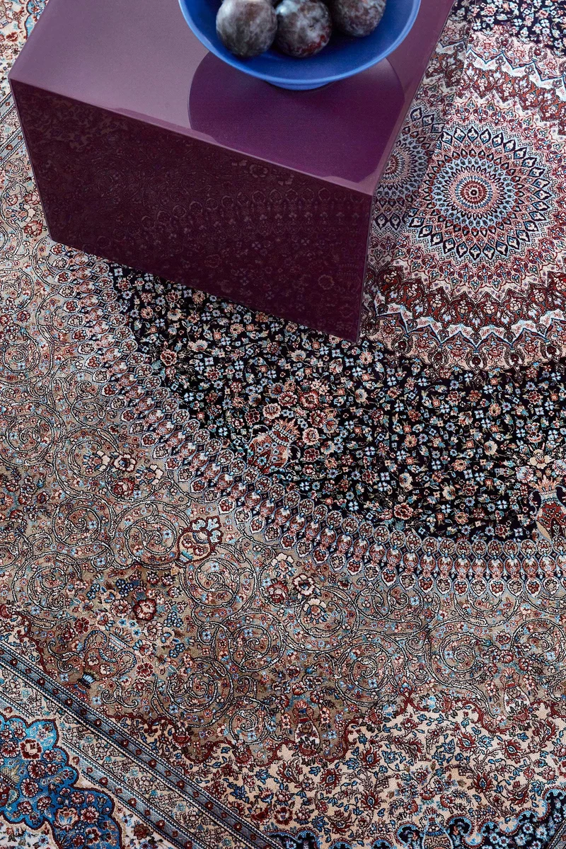 Orientteppich Blau "Täbriz" by WECONhome