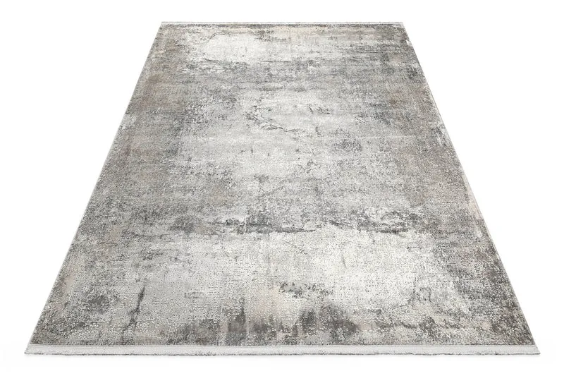 Vintage Teppich Grau Sand Beige Oriental "#Upperground Oasis" by WECONhome