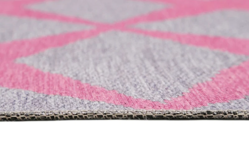 Esprit Teppich Grau Rosa "Caledon"