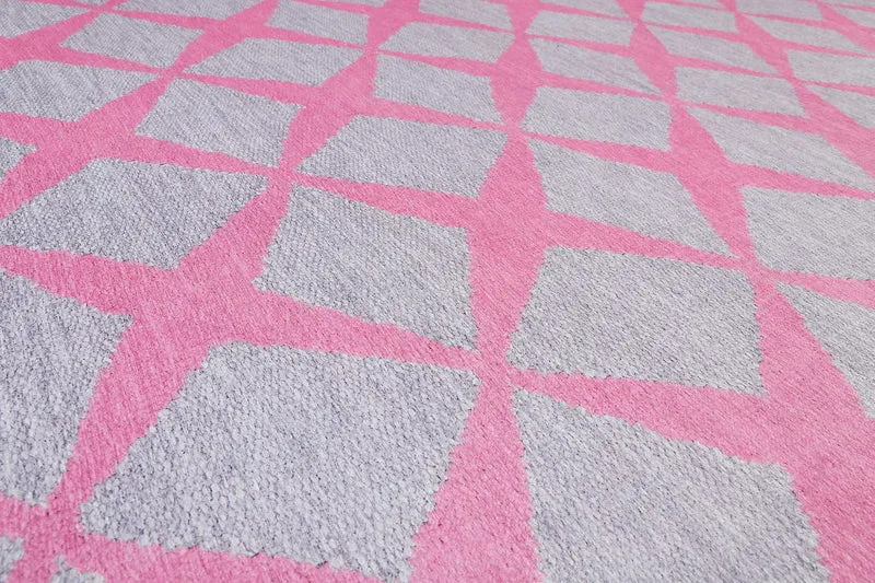 Esprit Teppich Grau Rosa "Caledon"