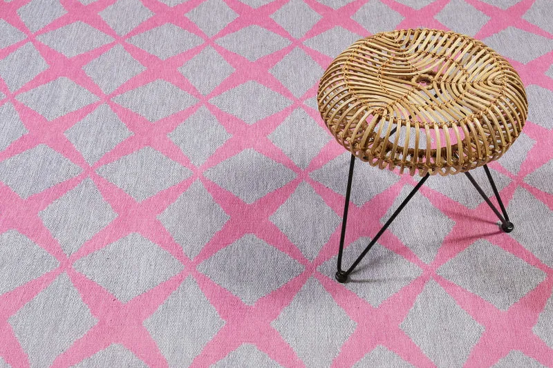 Esprit Teppich Grau Rosa "Caledon"