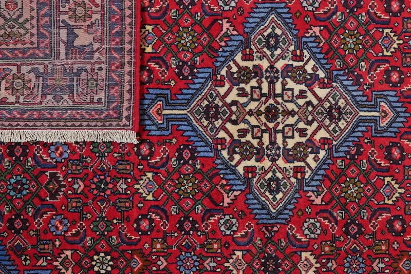 Assadabad · Handgeknüpft – Rot, 207x133 cm
