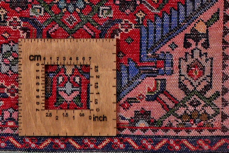 Assadabad · Handgeknüpft – Rot, 207x133 cm