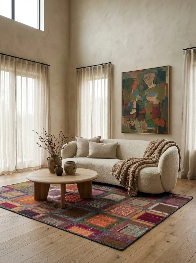 Kelim Tekkeh · Handgewebt – Bunt, 200x150 cm