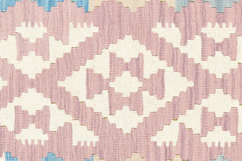 Kelim Gashgai · Handgewebt – Rosa, 152x105 cm