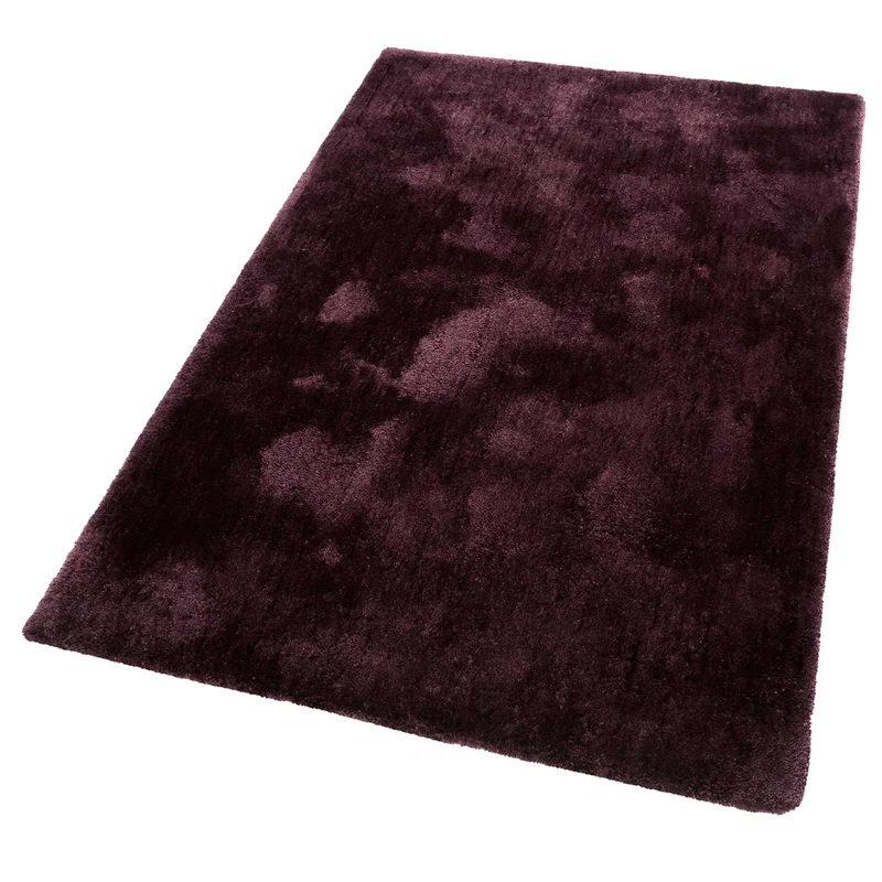 Esprit Teppich Bordeaux Rot Hochflor "Relaxx"
