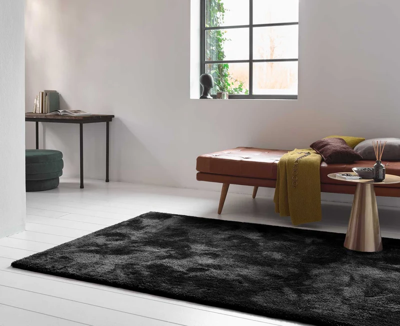 Esprit Teppich Schwarz Hochflor "Relaxx"
