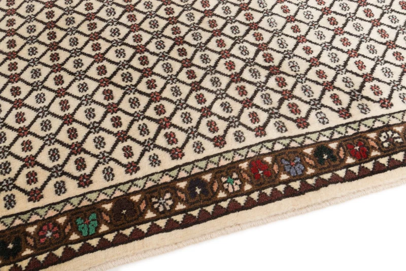 Läufer Perser - Täbriz - 67 x 190 cm - hellbeige