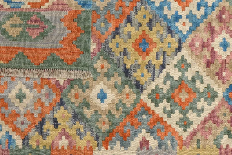 Kelim Gashgai · Handgewebt – Bunt, 170x121 cm