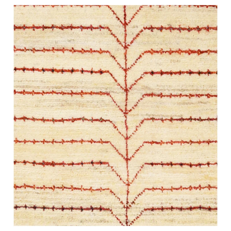 Gabbeh Sonnat · Handgeknüpft – Beige, 198x147 cm