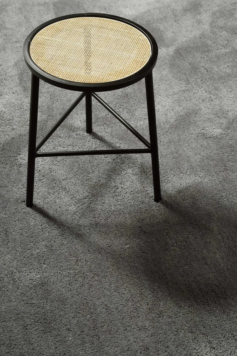 Teppich Grau Hochflor"Pisa" Homie Living