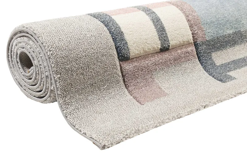 Esprit Kinderteppich Grau Rosa "Sea Castle"