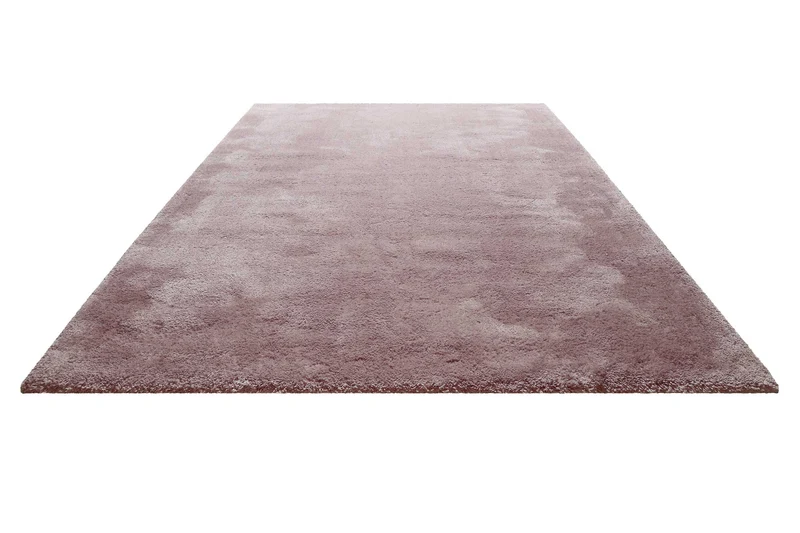 Teppich Altrosa Flieder Hochflor "Pisa " Homie Living