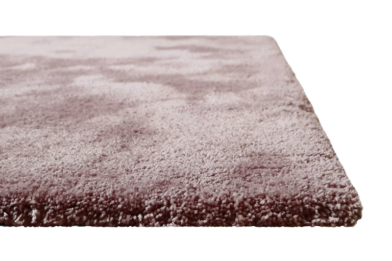 Teppich Altrosa Flieder Hochflor "Pisa " Homie Living