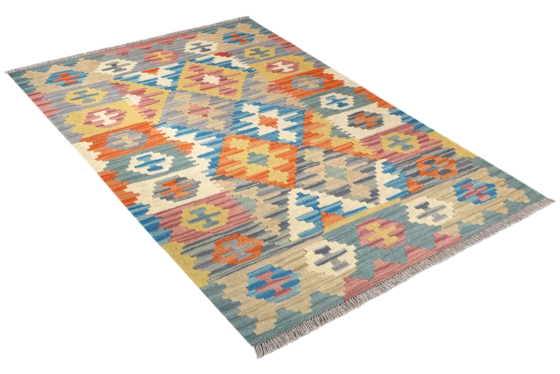 Kelim Gashgai · Handgewebt – Bunt, 151x102 cm