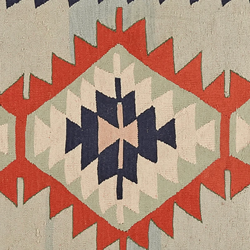 Kelim · Handgewebt – Rot, 157x114 cm
