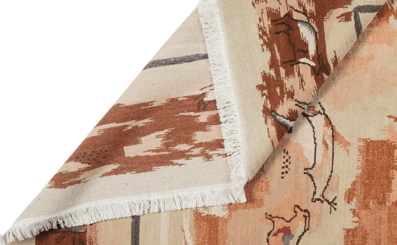 Nepal · Handgeknüpft – Beige, 290x210 cm