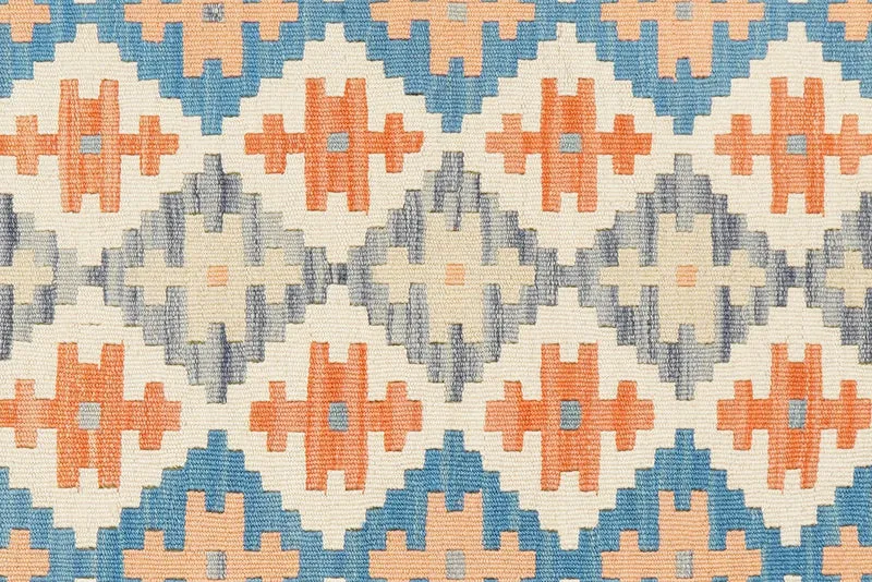 Kelim Gashgai · Handgewebt – Beige, 127x85 cm