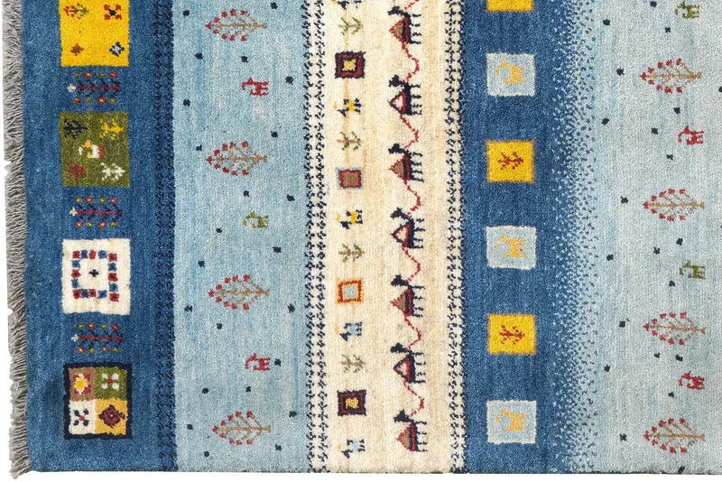 Rizbaf · Handgeknüpft – Blau, 199x152 cm
