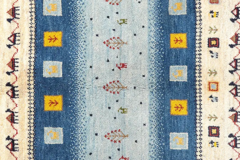 Rizbaf · Handgeknüpft – Blau, 199x152 cm