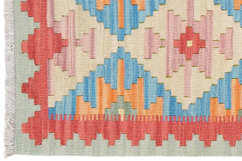 Kelim Gashgai · Handgewebt – Bunt, 189x56 cm