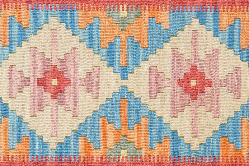 Kelim Gashgai · Handgewebt – Bunt, 189x56 cm