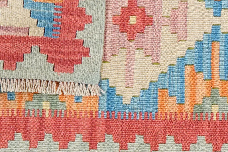 Kelim Gashgai · Handgewebt – Bunt, 189x56 cm