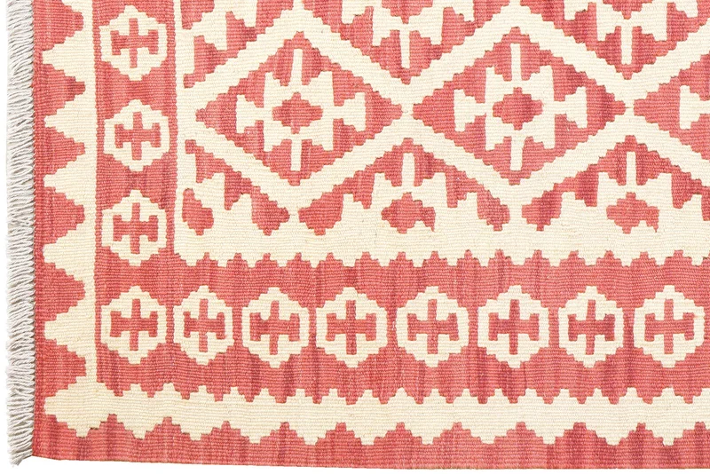 Kelim Gashgai · Handgewebt – Beige, 145x108 cm