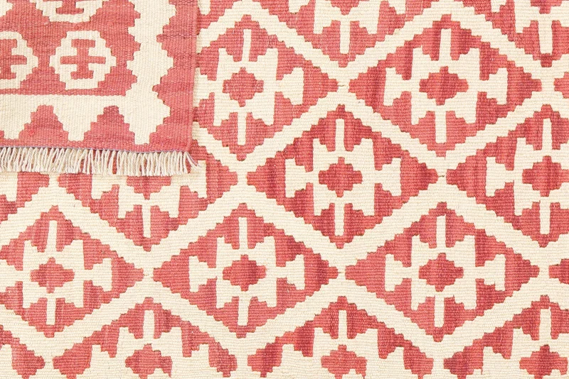 Kelim Gashgai · Handgewebt – Beige, 145x108 cm