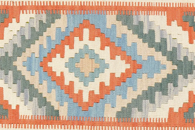 Kelim Gashgai · Handgewebt – Beige, 123x81 cm