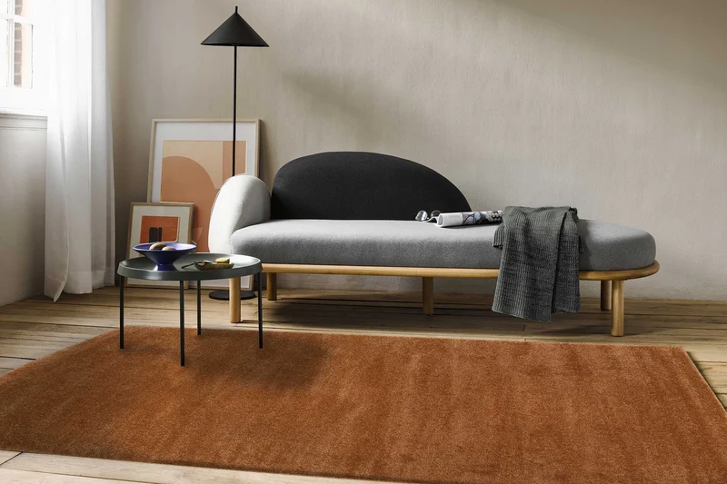 Esprit Teppich Karamell Kurzflor "California"