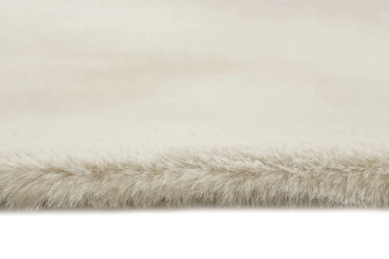 Esprit Teppich Creme Beige und sehr flauschig Hochflor "Alice"
