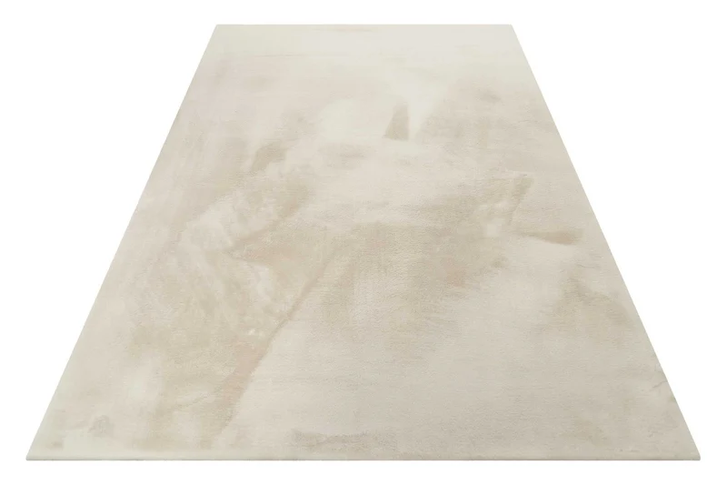 Esprit Teppich Creme Beige und sehr flauschig Hochflor "Alice"
