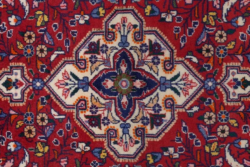 Djozan · Handgeknüpft – Rot, 156x108 cm