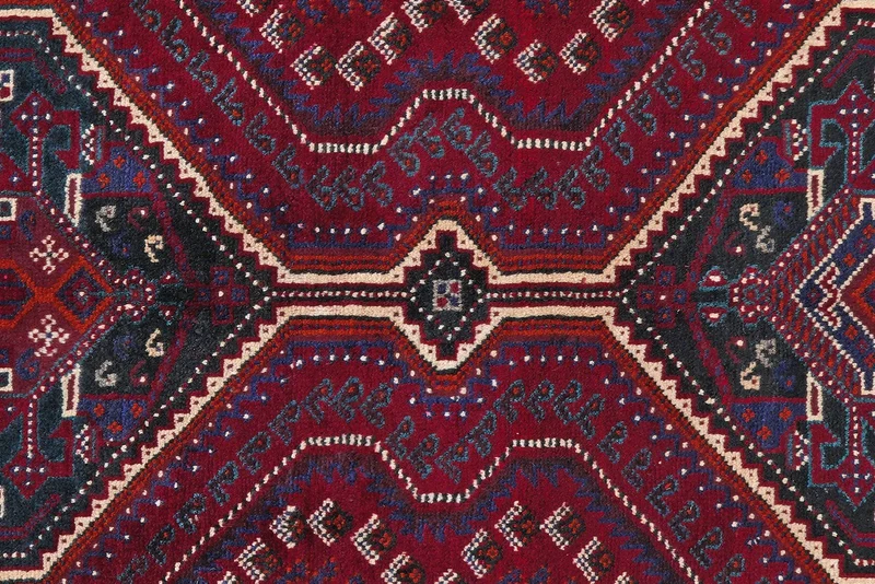 Gashgai · Handgeknüpft – Rot, 205x164 cm